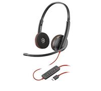 POLY Blackwire 3220 Casque Avec fil Arceau Appels/Musique USB Type-C Noir - Neuf