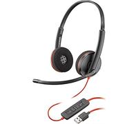 Casque mono filaire Plantronics Blackwire 3200 Stéréo USB Noir