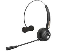 Casque Mono sans Fil - MediaRange - Micro-casque - Batterie 180 mAh - Noir - Suppresseur de bruit actif