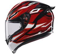 Casque moto AGV K1-S Lion noir / rouge / blanc