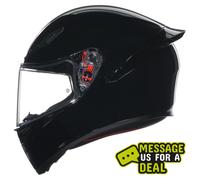 Casque moto AGV K1-S solide - noir