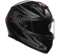 Casque moto AGV K3 Syth noir/rouge