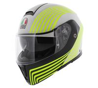 AGV Streetmodular Iseo, casque rabattable M Mat Blanc/Noir/Jaune Néon Mat Blanc/Noir/Jaune Néon