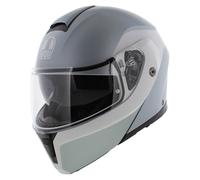 Casque moto AGV Streetmodular Levico Double Grey Silver