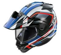 Arai Casque de motocross Tour-X5 Discovery blanc-rouge-bleu Taille XS Homme