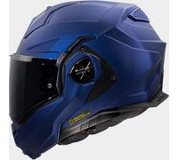 Casque moto avant modulaire rabattable LS2 FF901 ADVANCE X SOLID NAVY BLUE-06...