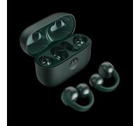 Casque Moto Buds Loop Color Pantone Trekking Green, Design Open-Ear, Intégration avec Smartphones, Sound by Bose, Microphone avancé, Design Résistant à l'eau, Batterie Longue durée