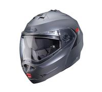 Casque moto Caberg Duke X pistolet mat métal Fip Up