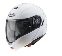 Casque moto Caberg Levo métal blanc