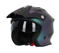 ACERBIS Casque Jet Jet Aria Metallic Vert 25.937.999.064 Taille M