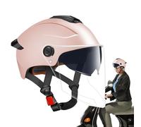 Casque Moto,Casque Intégral Demi-Jeu - Équipement de protection à double visière respirante destiné à la conduite urbaine, sportive, en extérieur, pour femmes et hommes, et pour