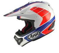 Casque moto cross Arai MX-V Evo - white/red/blue S