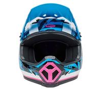 Bell MX-9 MIPS Breakdance, casque de motocross XL Bleu Clair/Noir/Blanc/Fuchsia Bleu Clair/Noir/Blanc/Fuchsia