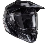 Casque moto cross Leatt ADV 9.5 V25 - noir/blanc/rouge M