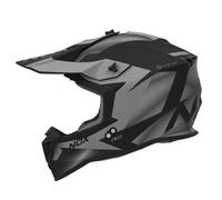 Casque moto cross Nox N633 Fusion - noir mat titanium XXL