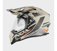 Casque moto cross Nox Premium N312 Track Beige M (57/58 cm)