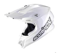 Casque moto cross Scorpion VX-16 Evo Air Solid ECE 22-06 - blanc/blanc - S XL