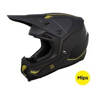 Casque moto cross SHOT RACE GEAR Comp Gold Matt XXL