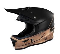 Casque Moto Cross Shot Race Gear Furious Draw 3.0 Black Bronze Matt