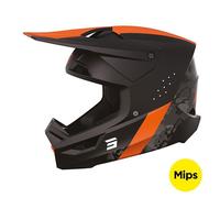 Casque moto cross SHOT RACE GEAR Race Camo Orange Matt M