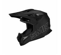 Casque moto cross SMK Solid - noir - XS XL