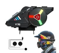 Casque Moto, Écouteurs Moto - Casque De Moto avec, Système D'interphone pour Moto - Casques D'écoute Mains Libres pour Sports Motorisés À Réponse Automatique pour Moto, Cyclisme Et Plats À Emporter