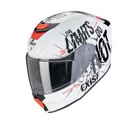 Casque Moto Enfant SCORPION EXO-JNR AIR BOUM Blanc Noir