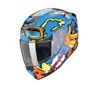 Scorpion EXO-JNR Air Fun, casque intégral enfants L Bleu/Orange Bleu/Orange