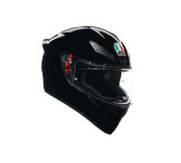 Casque Moto Intégral AGV K1 S AGV E2206 Noir Brillant Monocolore