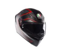 Casque moto intégral AGV K1 S SLING noir mat rouge E2206