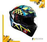 Casque moto Intégral AGV K1 S XXL Essais hivernaux Rossi 2020 Jaune