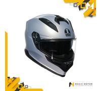 Casque moto Intégral AGV K7 L Prisme Argent
