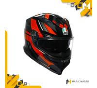 Casque moto Intégral AGV K7 L Taurax Rouge