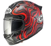 Casque moto intégral Arai Quantic Swirl - black/red/grey L