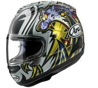 Arai Casque intégral RX-7V Evo Nakasuga 4 S Noir/Blanc/Or/Bleu