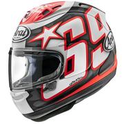Casque moto intégral Arai RX-7V Evo Nicky Reset Replica - rouge - M (57/58 cm)