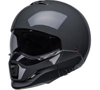 Bell Broozer Duplet, casque modulaire XL Gris Foncé Gris Foncé