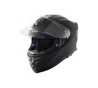 Casque de Moto Intégral-VEVOR-avec Emplacement Bluetooth et Lentille Interchangeable, Casque Motocross Confortable Approuvé DOT, L L