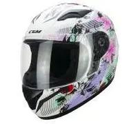 Casque moto intégral enfant CGM 265S Lucky Music Blanc L (51/52 cm)