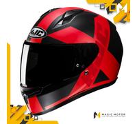 Casque moto Intégral HJC C10 XXS TEZ Rouge Opaque