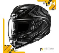 Casque moto Intégral HJC F71 CARBON S NEVIO Noir Brillant