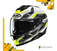 Casque moto Intégral HJC i71 XXL ZESTE Blanc
