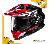 Casque moto Intégral HJC RPHA 60 M DAKAR Rouge