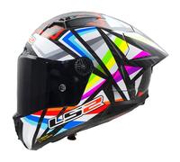 LS2 Casque intégral FF805 Thunder Carbon GP Aero Flash Noir Taille M