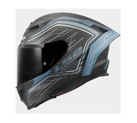Casque moto intégral LS2 FF807 Dragon Subic - petrol L
