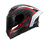 Casque moto intégral LS2 FF807 Dragon Subic - white/blue/red XL
