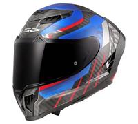 LS2 Helmets Casque moto intégral FF807 Dragon Trax Noir 2XL