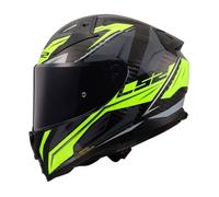 Casque moto intégral LS2 FF811 Vector II C Savage - h-v yellow XXL