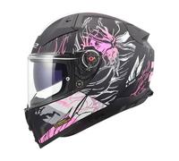 Casque moto intégral LS2 FF811 Vector II Darflo - black/pink XS