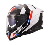 LS2 Helmets Casque intégral FF818 Storm III Sporty Blanc 2XL